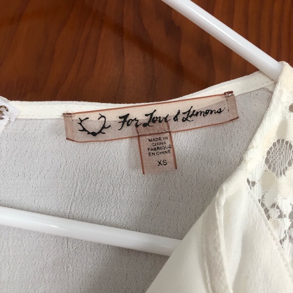 RARE FIND! FL&L White Lace Dress - Picture 2 of 6